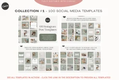 520 Social Media Templates Bundle