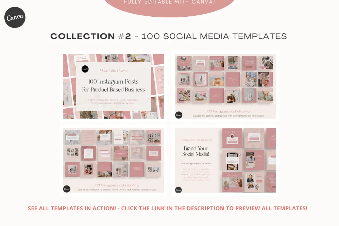 520 Social Media Templates Bundle