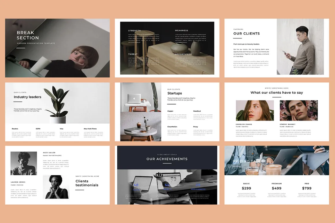 Socio - Google Slides Template