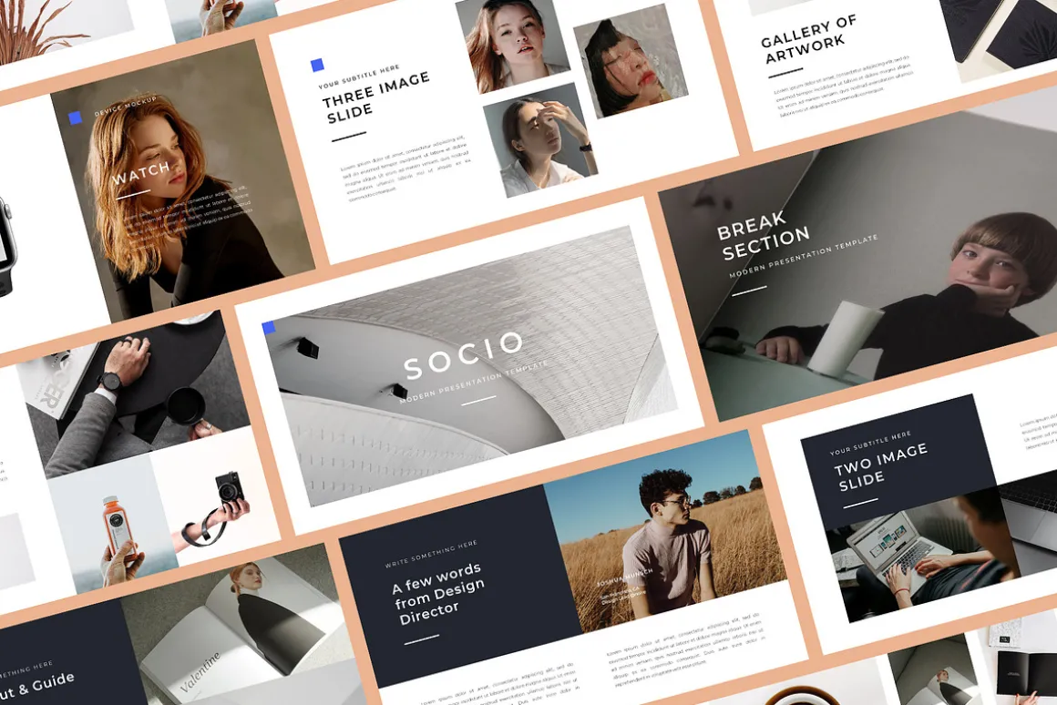 Socio - Google Slides Template