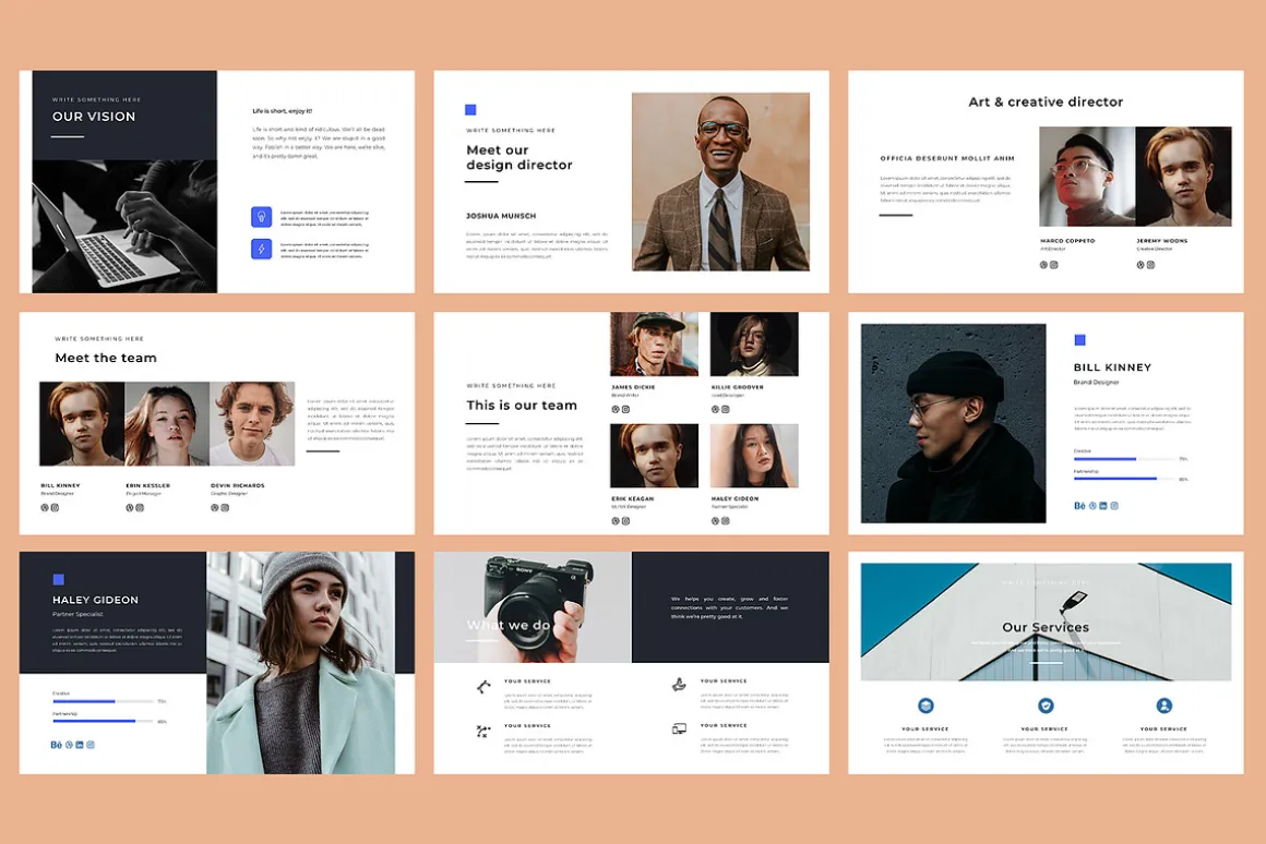 Socio - Google Slides Template
