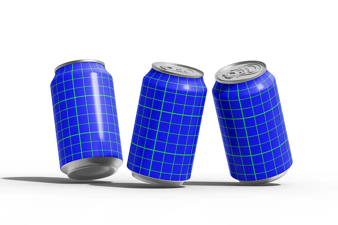 Soda Can Mockup - Beverage , drink
