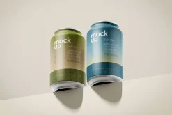 Soda Can Mockup Set