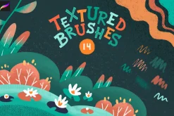 Soft Grit & Chalk Procreate Brushes