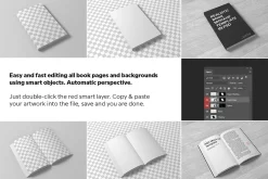 Soft Cover Book Mockup