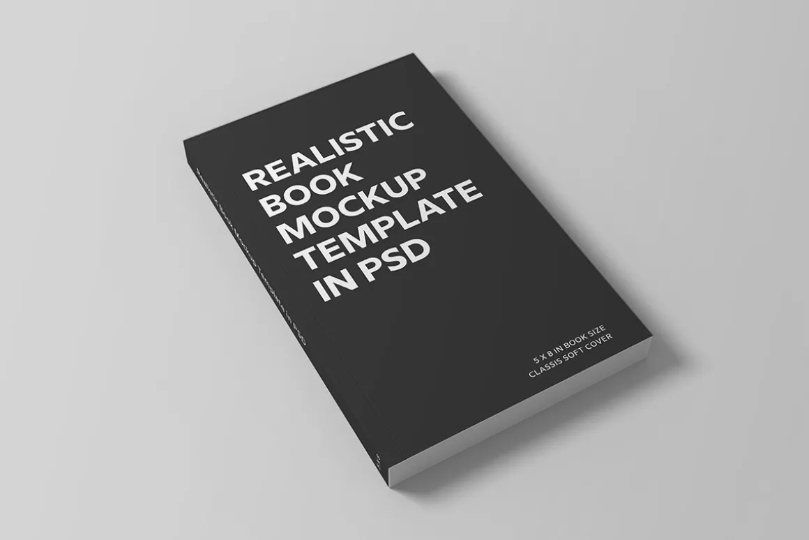 Soft Cover Book Mockup