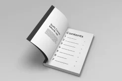 Soft Cover Book Mockup