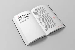 Soft Cover Book Mockup