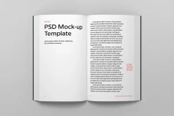 Soft Cover Book Mockup