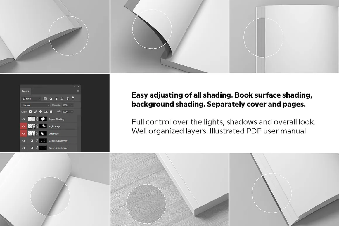 Soft Cover Book Mockup