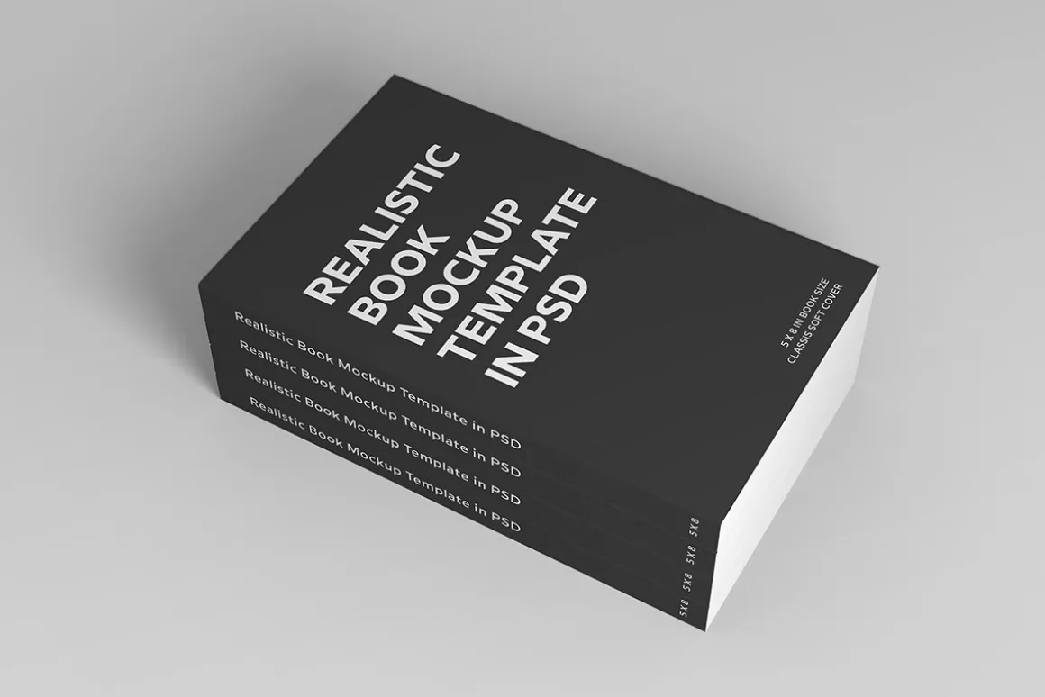 Soft Cover Book Mockup