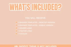 Soft Pastel Shop Banner Templates