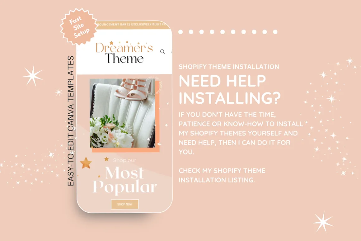 Soft Pastel Shop Banner Templates