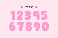 Soft Smile - Bubble Font Display