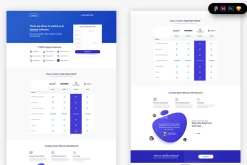 Software Comparison Landing Page