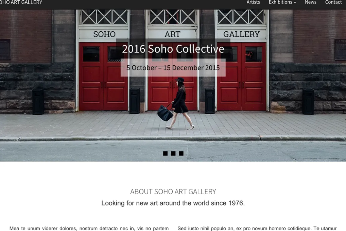 Soho Art Gallery - Exhibitions