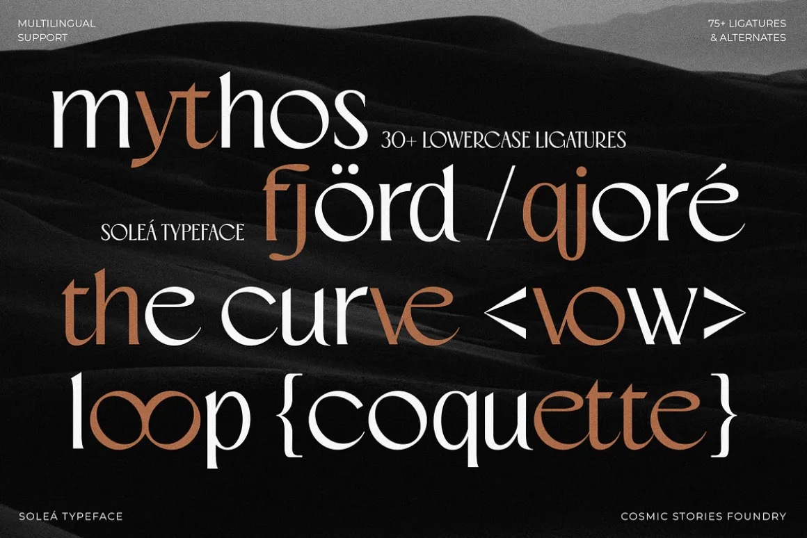 Soleá - Sophisticated & Modern Sans