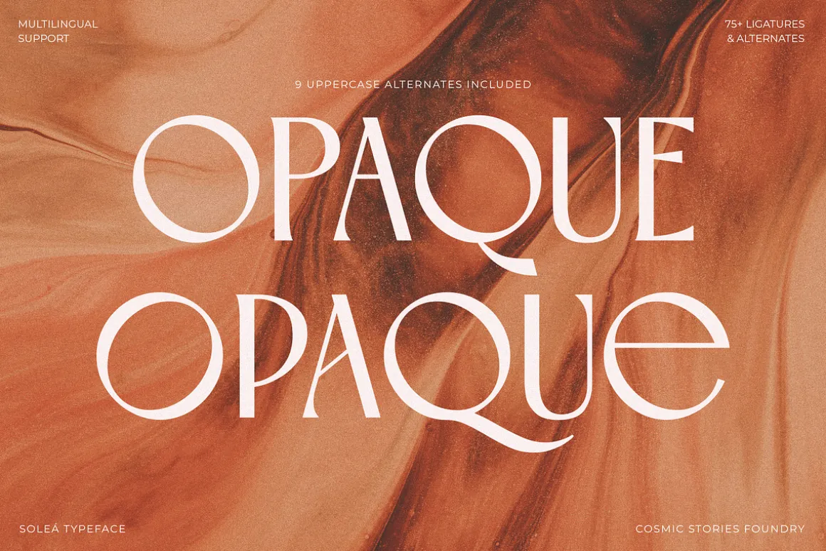 Soleá - Sophisticated & Modern Sans
