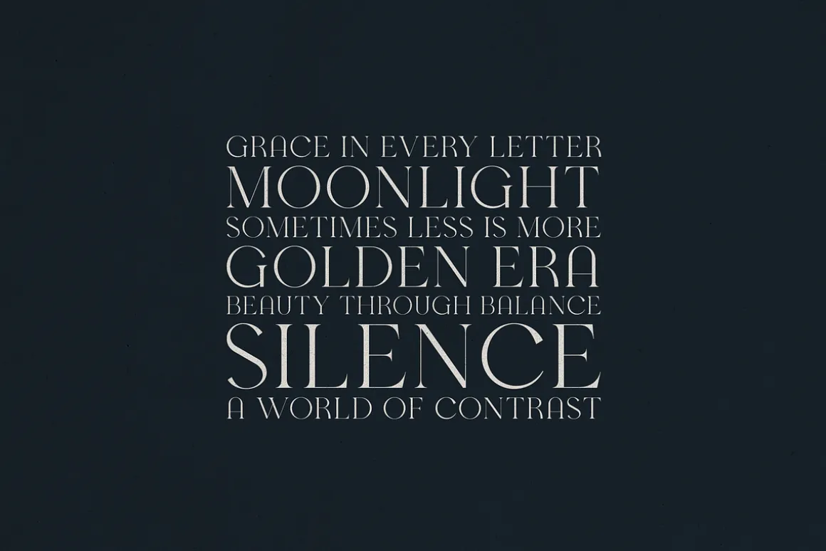 Solora – Elegant Modern Serif Font