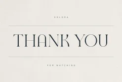 Solora – Elegant Modern Serif Font