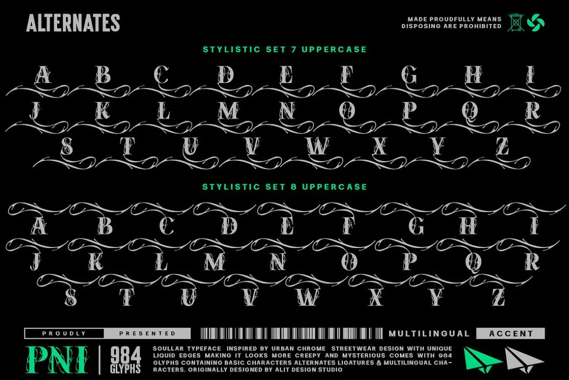 Soullar Typeface