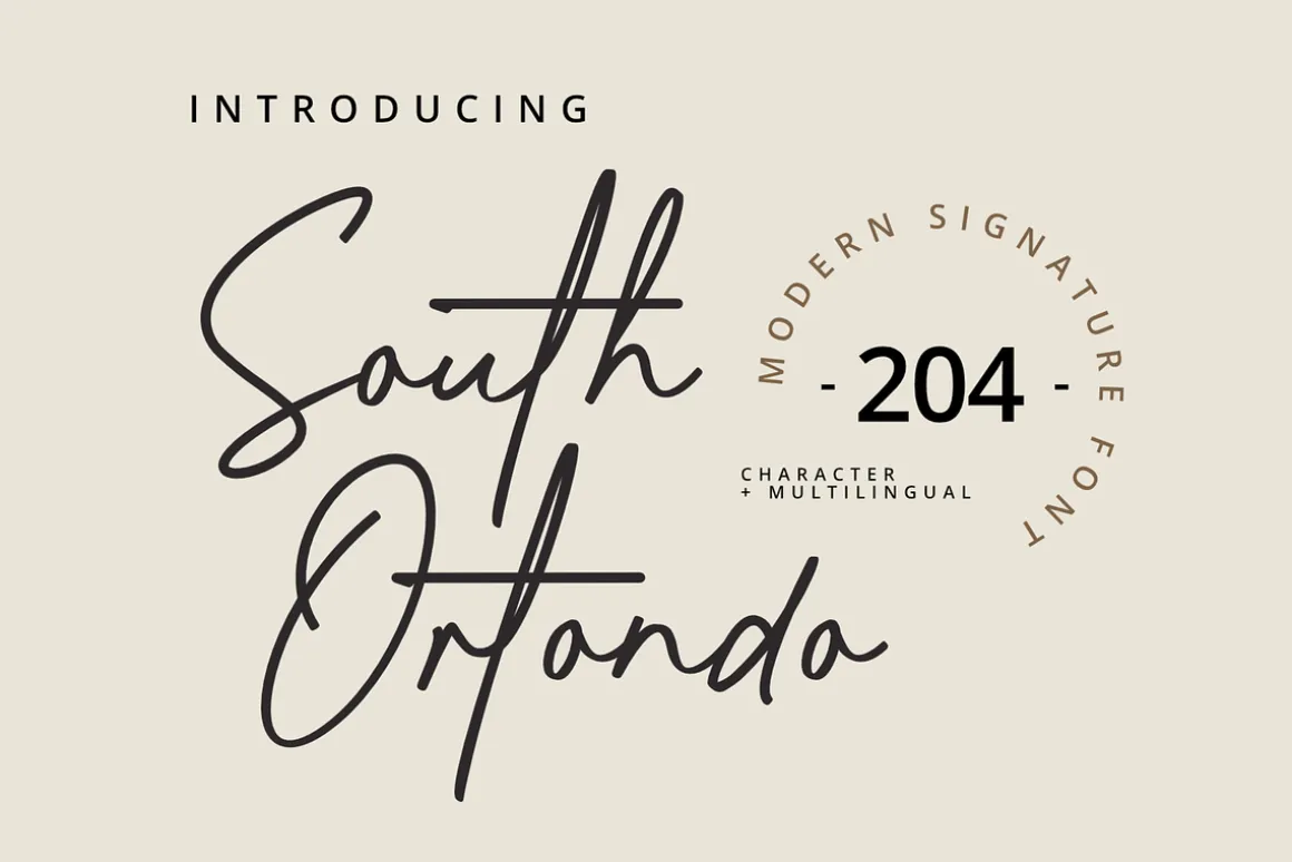 South Ortondo Font