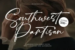 Southwest Partisan Handwriting Font
