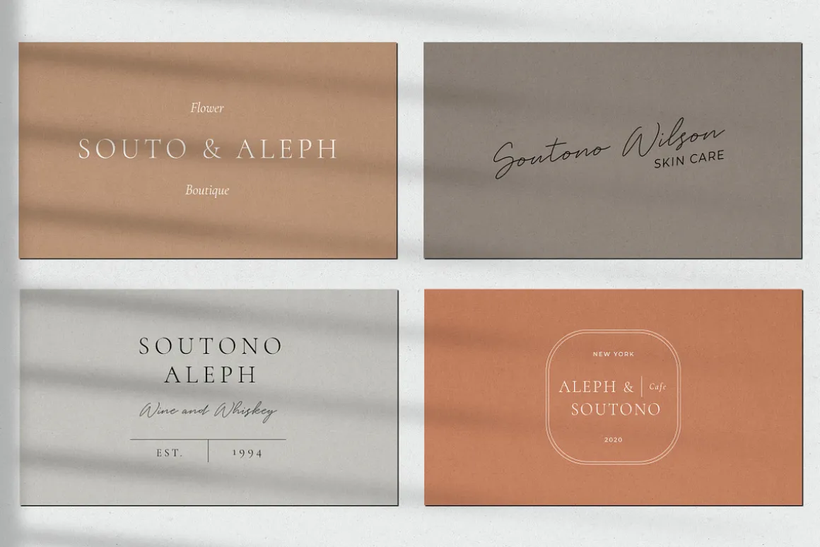 Soutono Minimal Logo Kit Ai,Eps,Psd