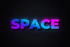 Space Text Effects