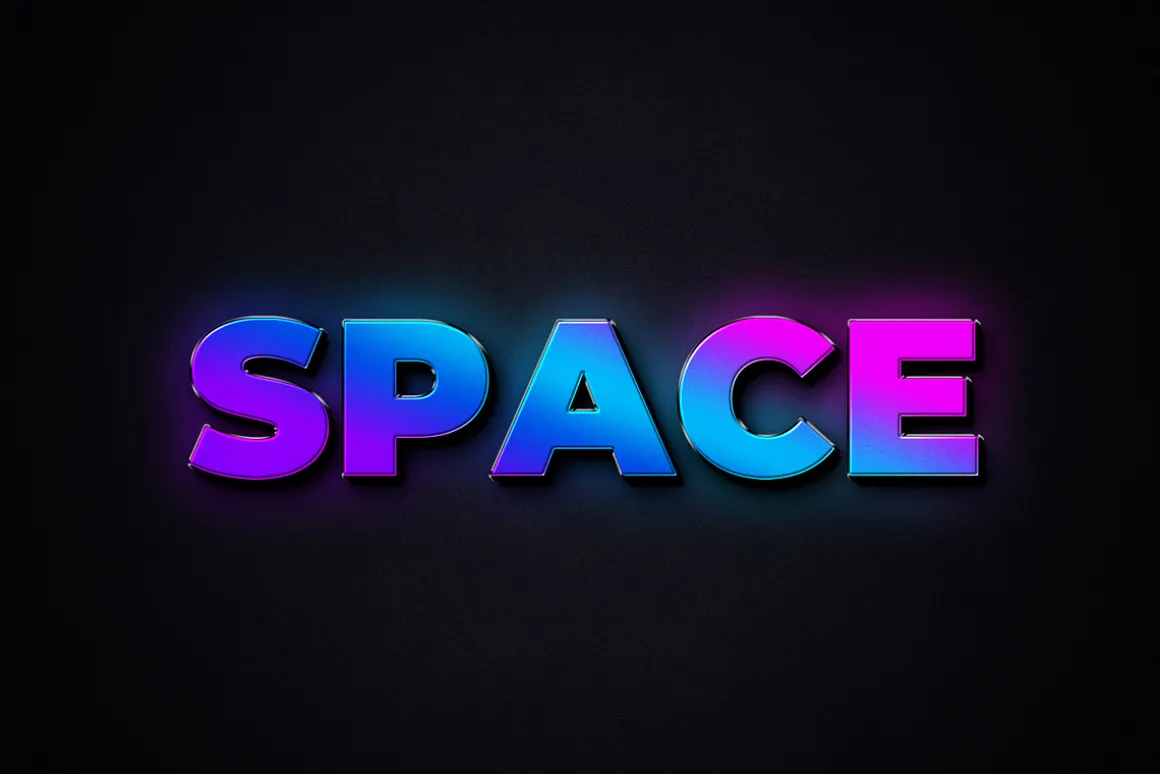 Space Text Effects