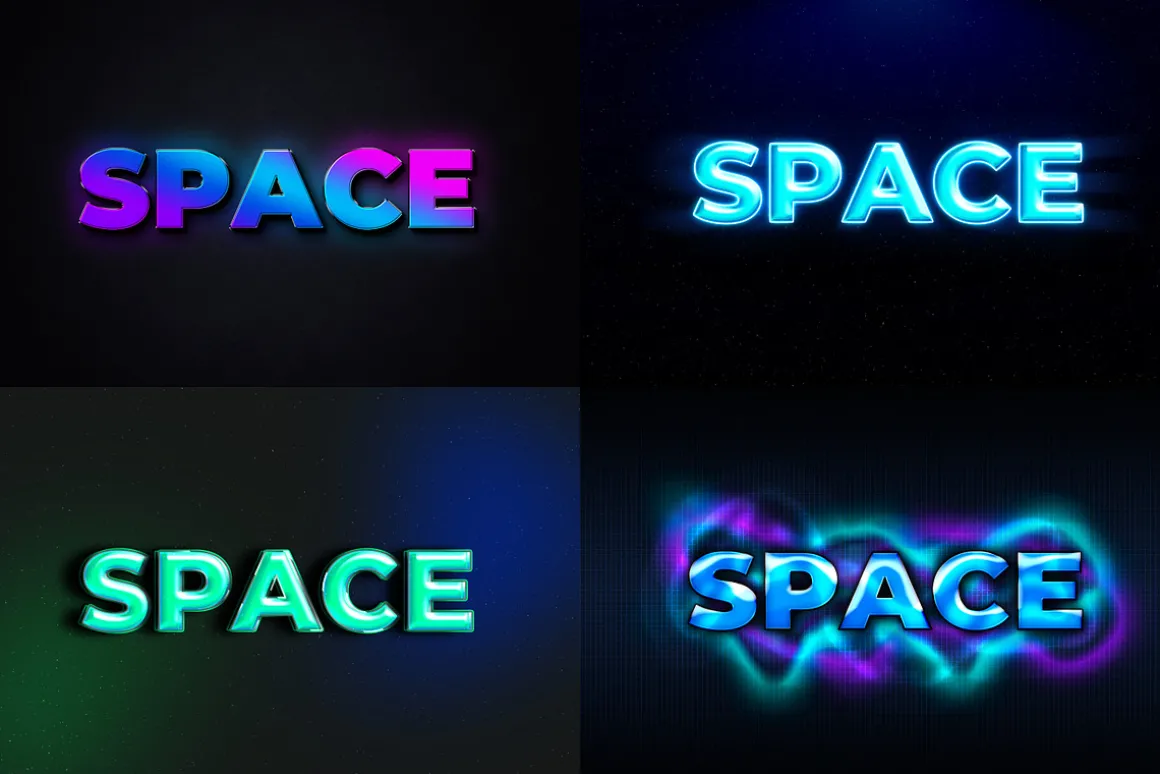Space Text Effects