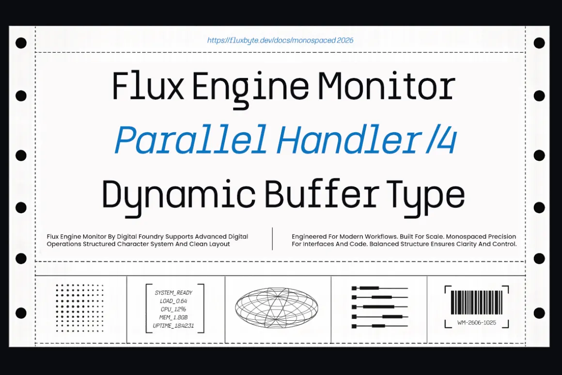 Spacilo Mono - Coding Monospace Font