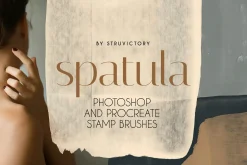 Spatula PS & Procreate Stamp Brushes