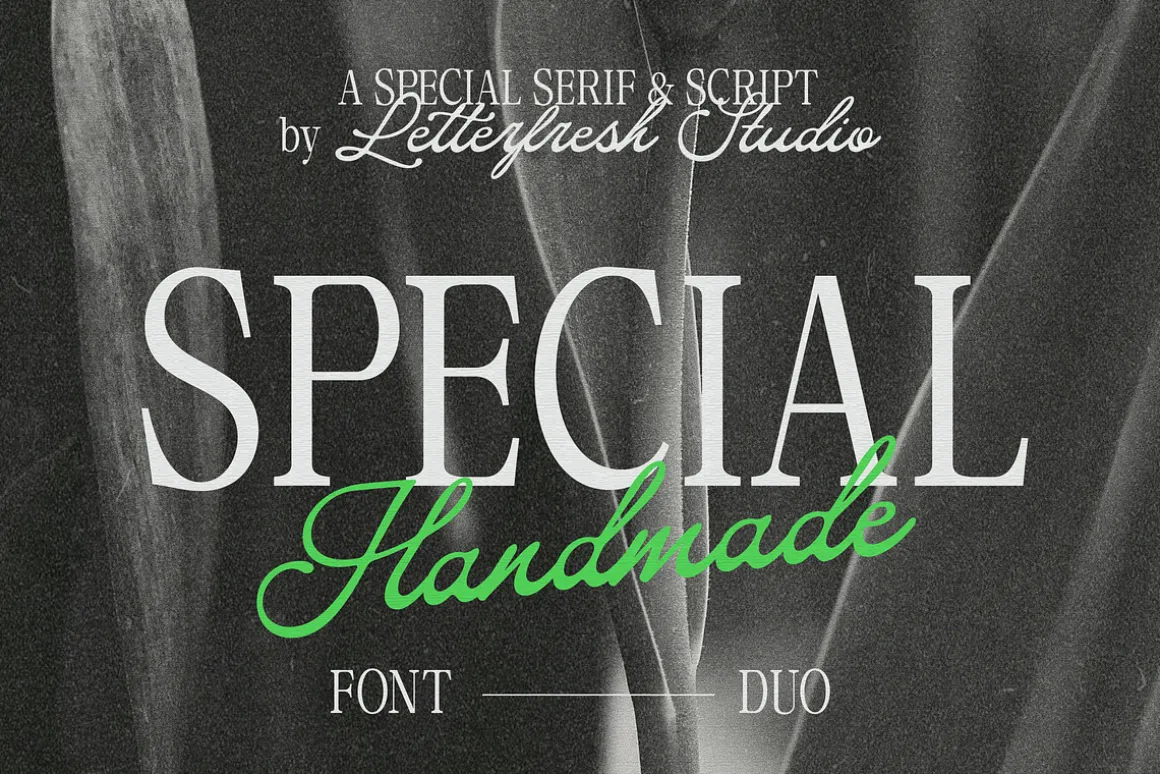 Special Handmade | Font Duo