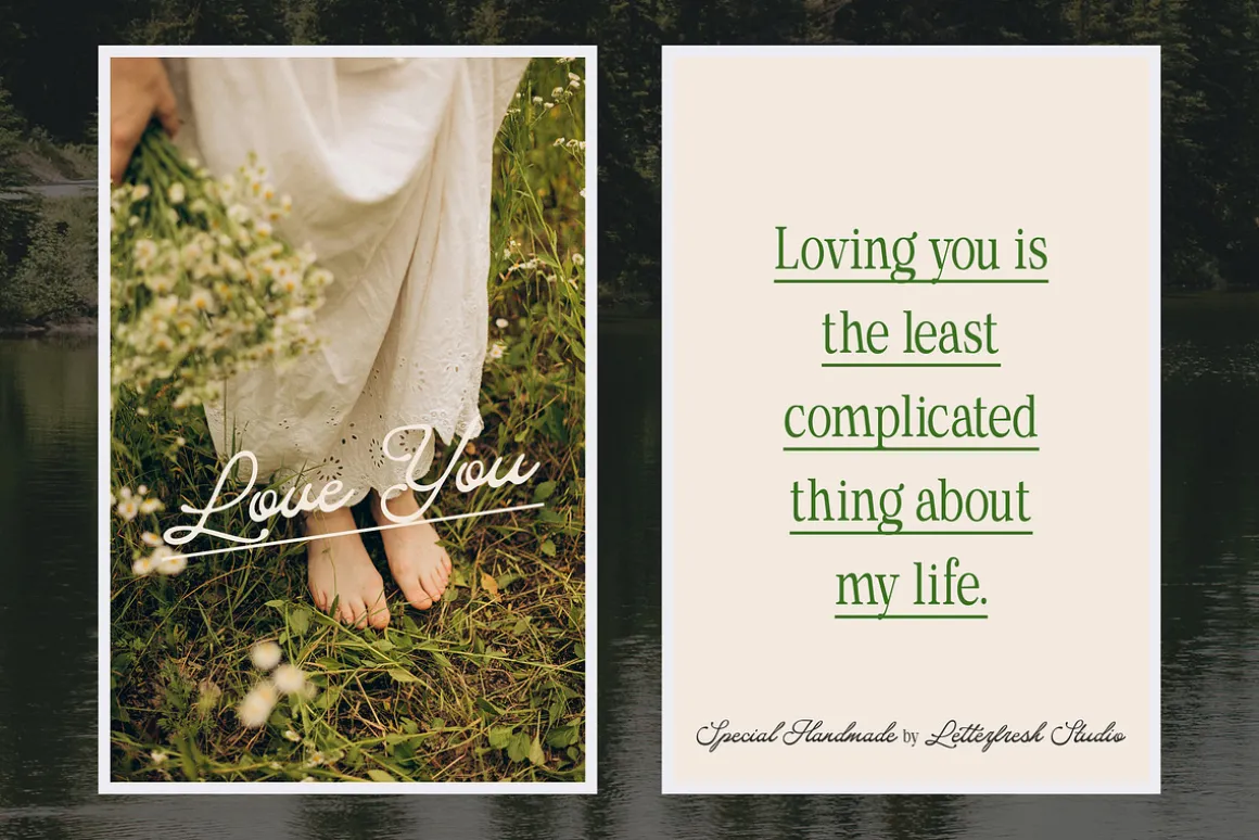 Special Handmade | Font Duo