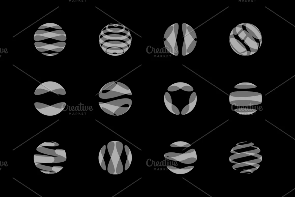 Sphere Logo Set 1