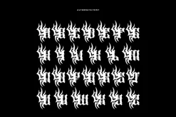 Spider Grekson - Artdeco Font
