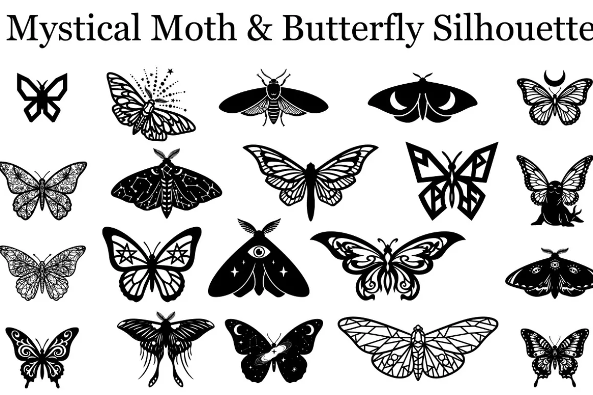 Spiritual Insect Symbol Design