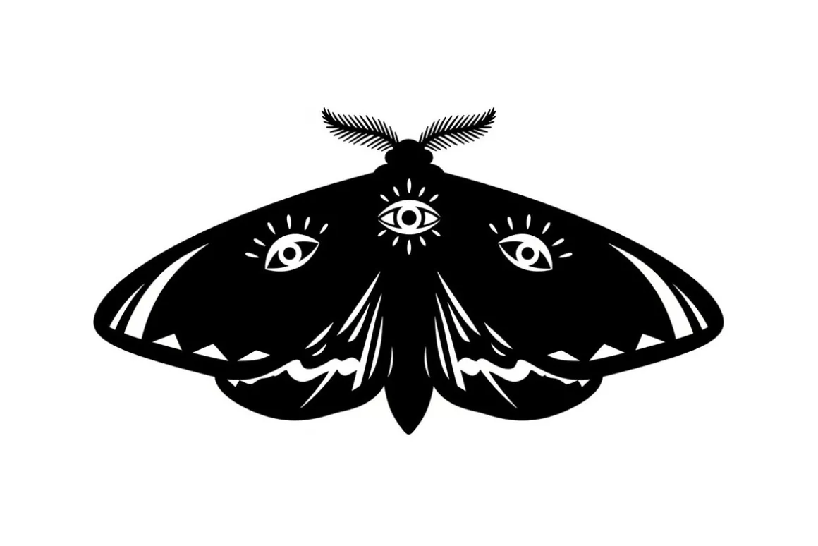 Spiritual Insect Symbol Design