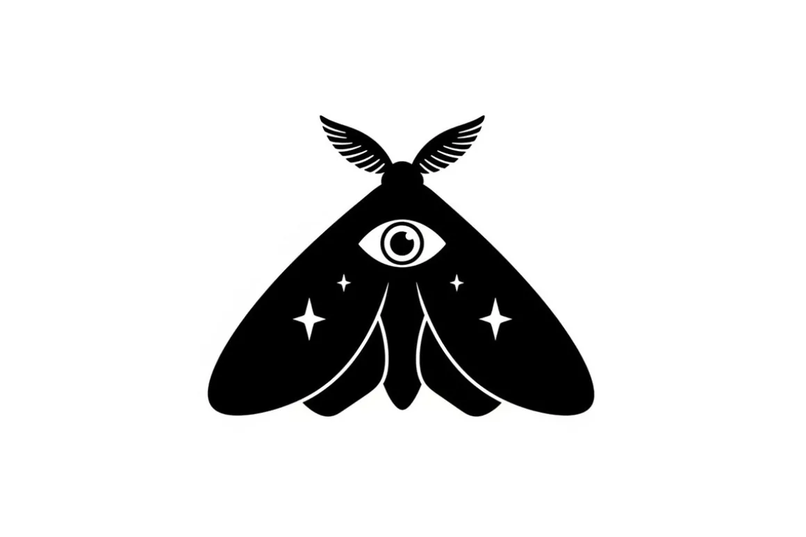 Spiritual Insect Symbol Design