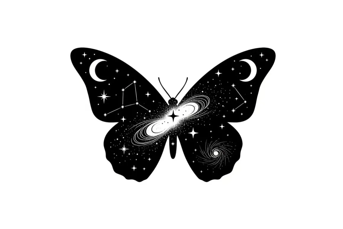 Spiritual Insect Symbol Design