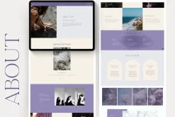 Spiritual Coach Squarespace Website