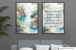 Spiritual Positive Quote Print Wall