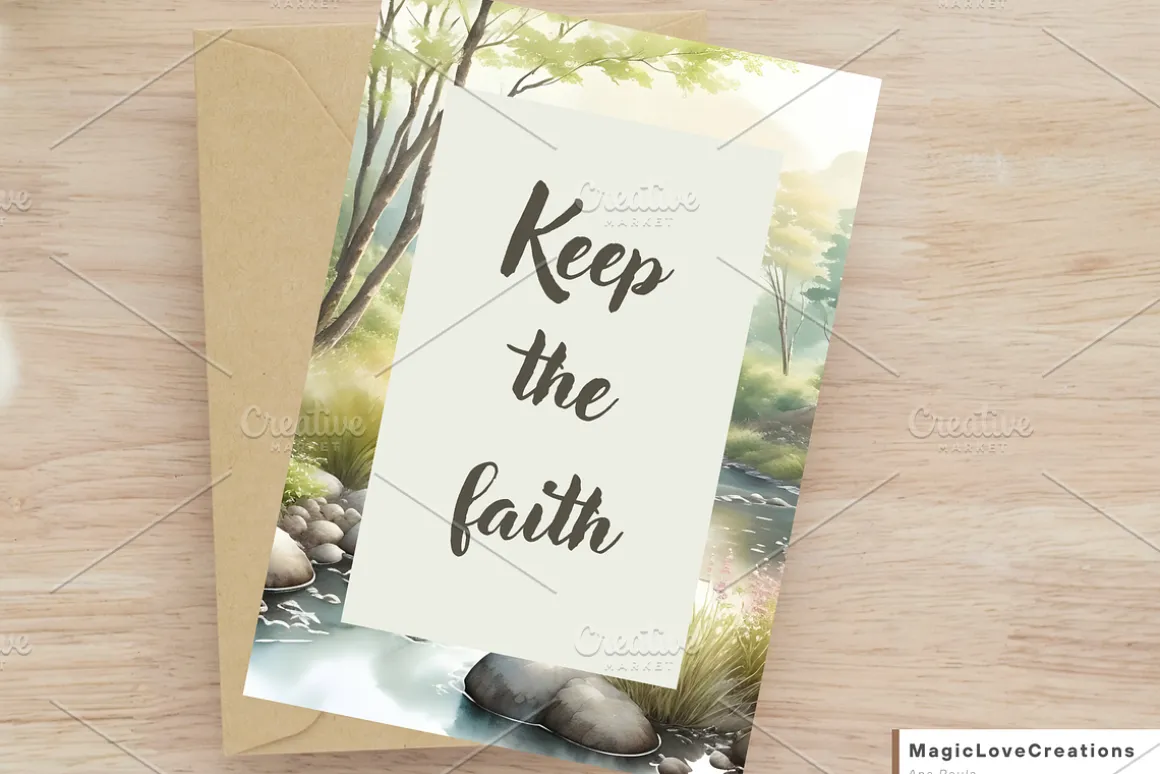 Spiritual Quotes - Landscape Print