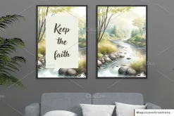Spiritual Quotes - Landscape Print