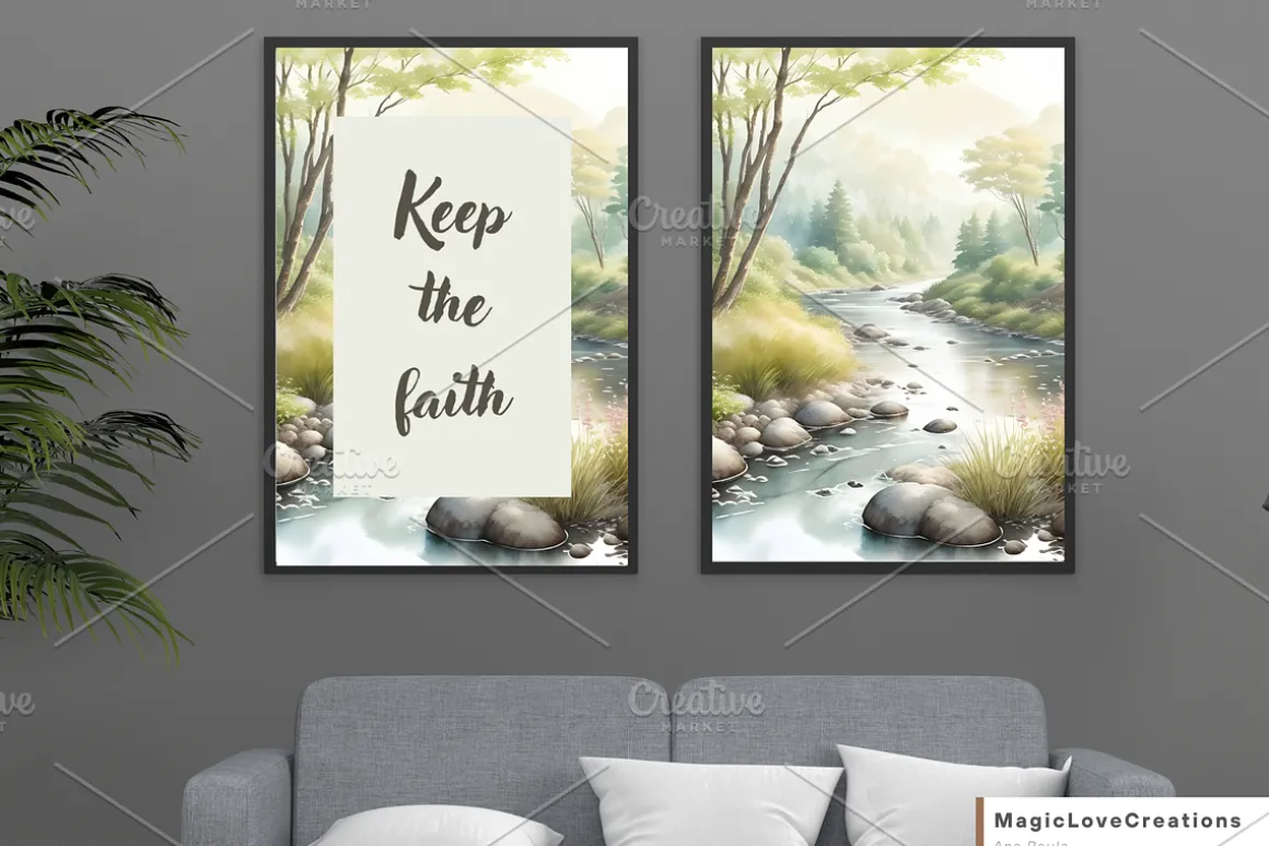 Spiritual Quotes - Landscape Print