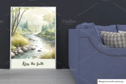 Spiritual Quotes - Landscape Print