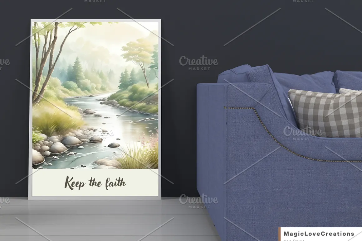 Spiritual Quotes - Landscape Print