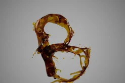 Splash Liquid Alphabet: B