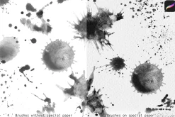 Splatter Brushes for Procreate